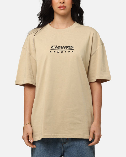 Elevn Clothing Co Elevn To The World T-Shirt Tan Style001