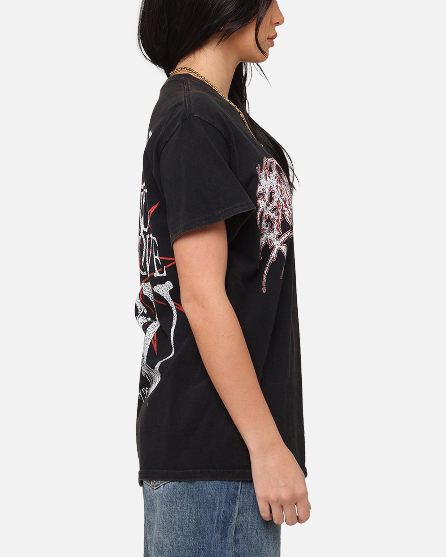 Bring Me The Horizon Nobody Loves You Vintage T-Shirt Black Vintage Style001
