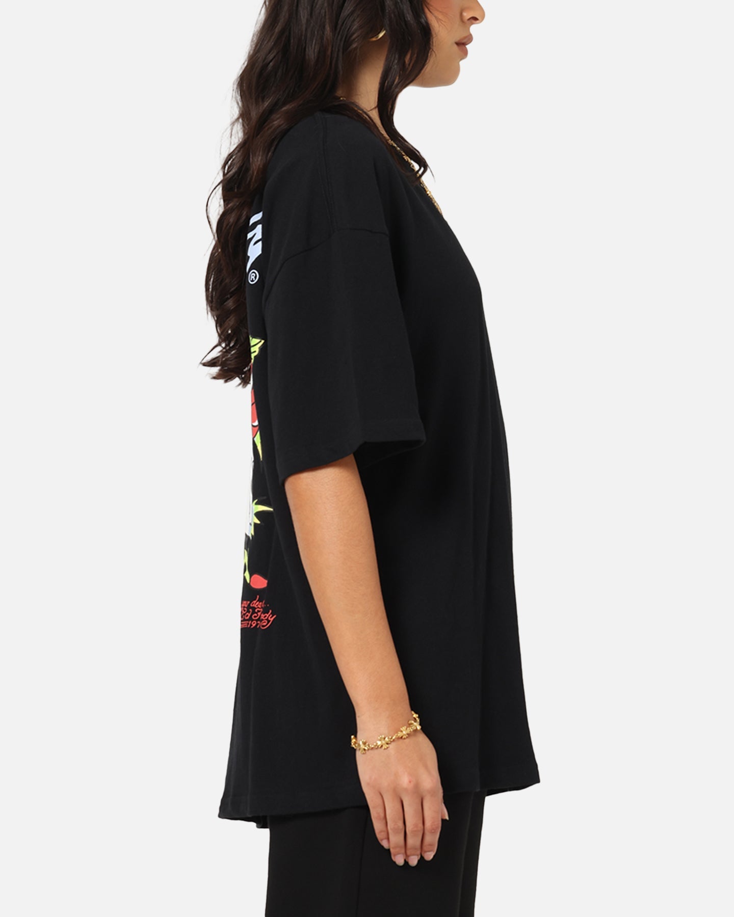 Ed Hardy Death & Bloom T-Shirt Black Style001