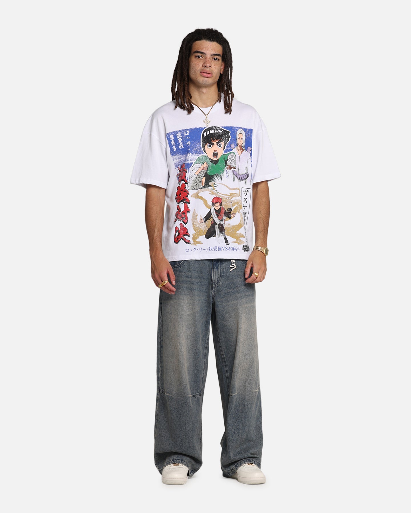 73 Studio X Naruto Kimmimaro Vintage T-Shirt White