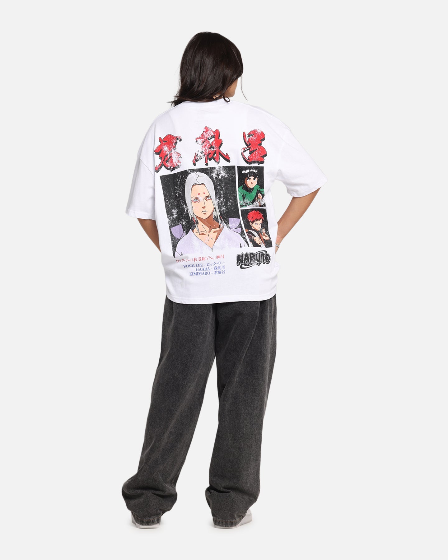 73 Studio X Naruto Kimmimaro Vintage T-Shirt White Style001