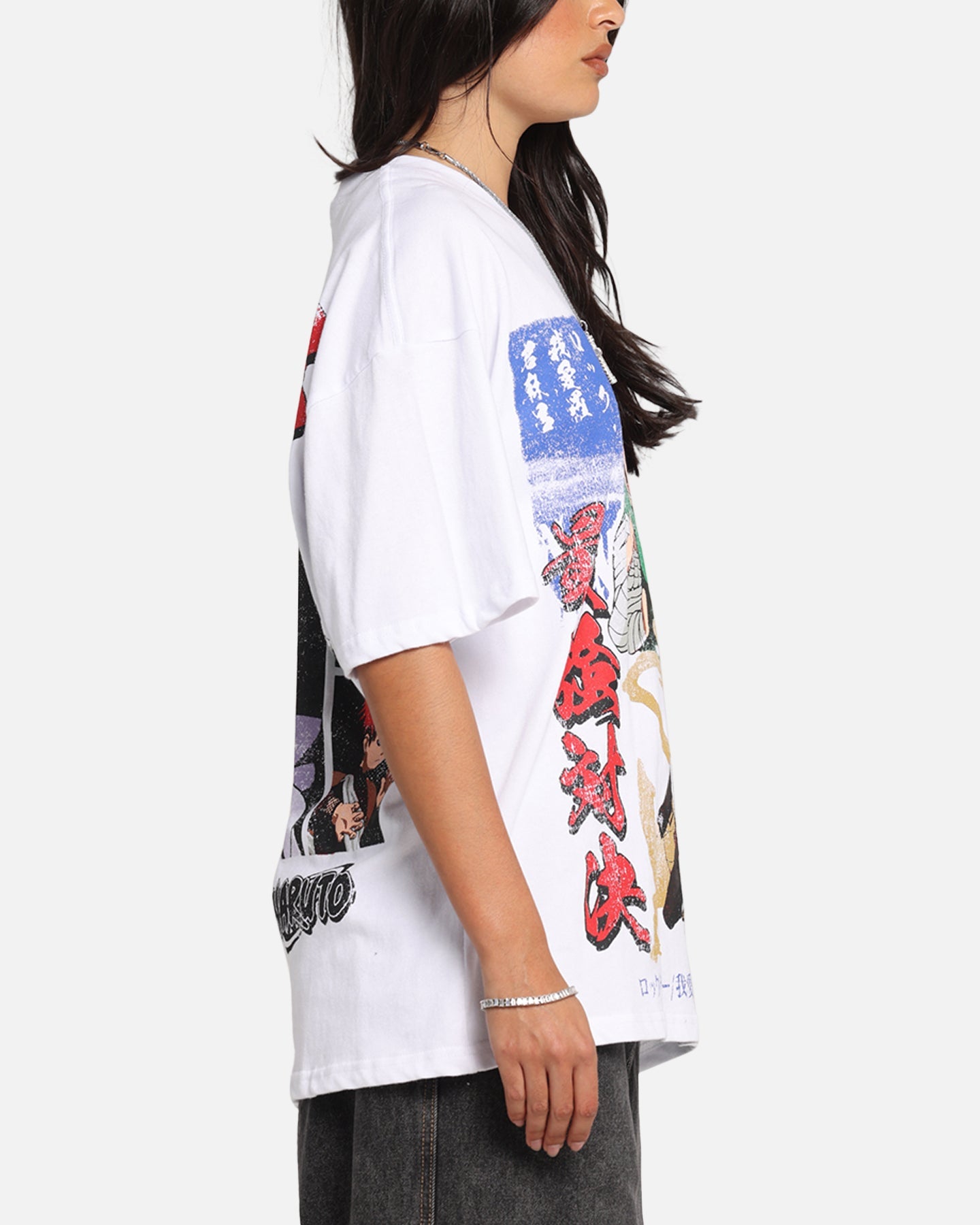 73 Studio X Naruto Kimmimaro Vintage T-Shirt White Style001