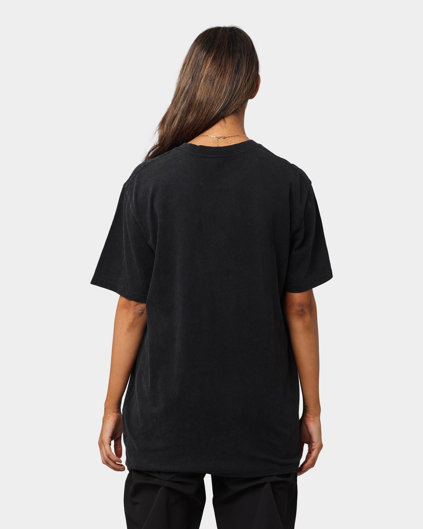 Bravado Faces Short Sleeve Vintage T-Shirt Washed Black Style001