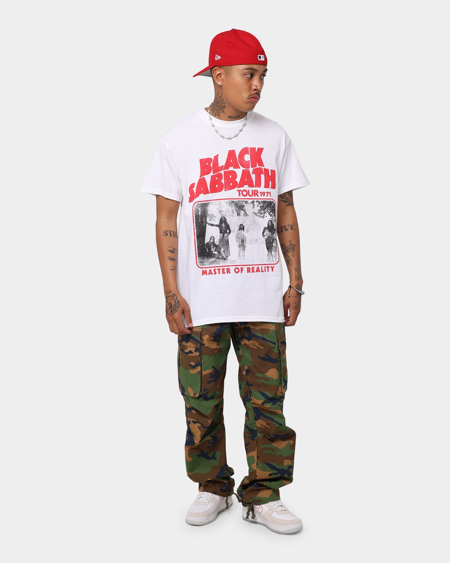 Bravado Master of Reality Vintage T-Shirt White