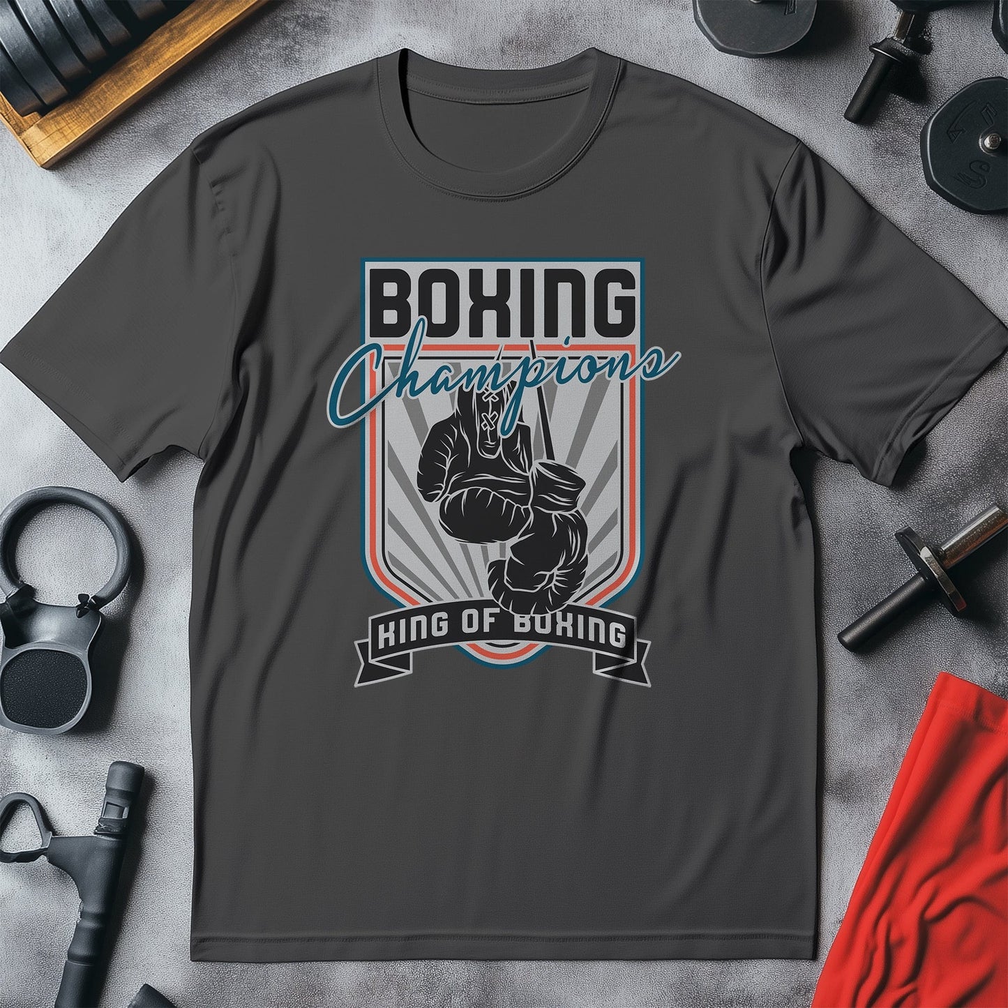 Boxing Gloves Champion T-Shirt -