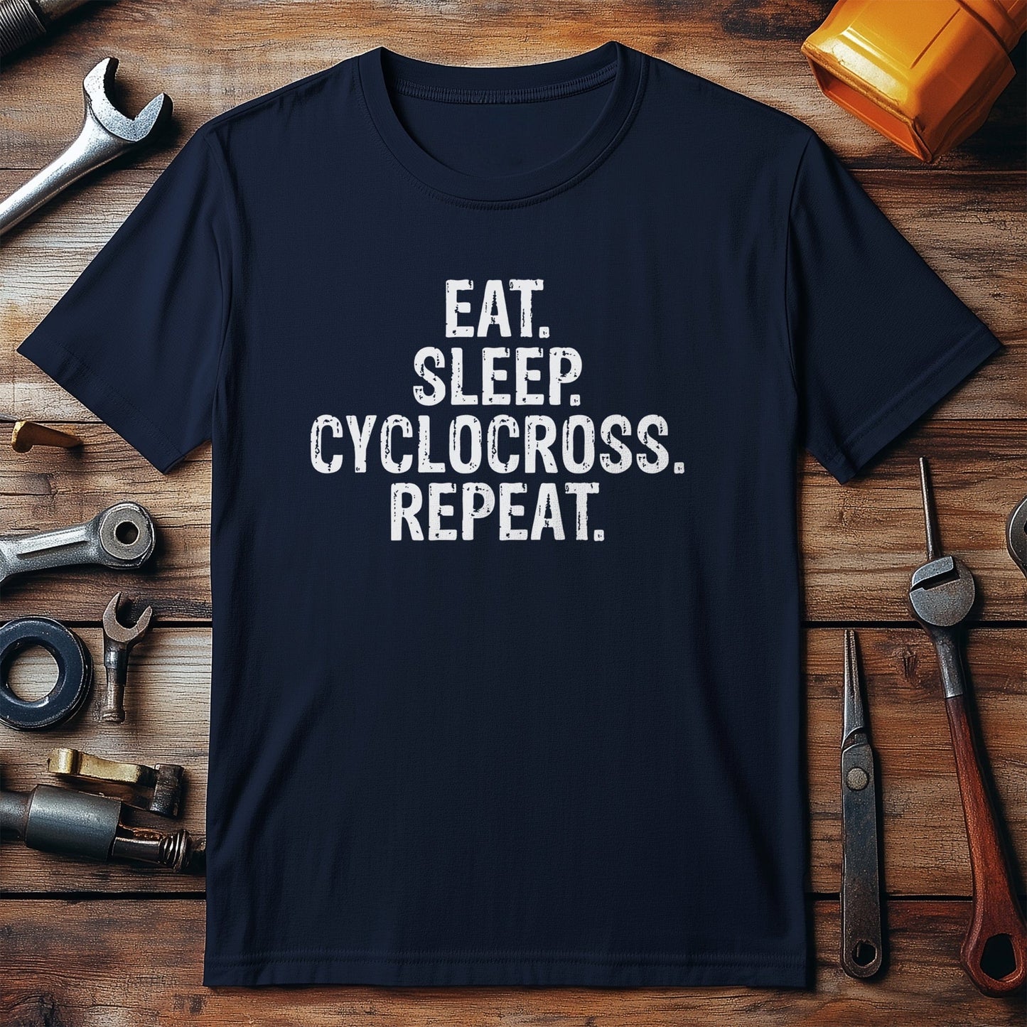 Eat Sleep Cyclecross Repeat T-shirt