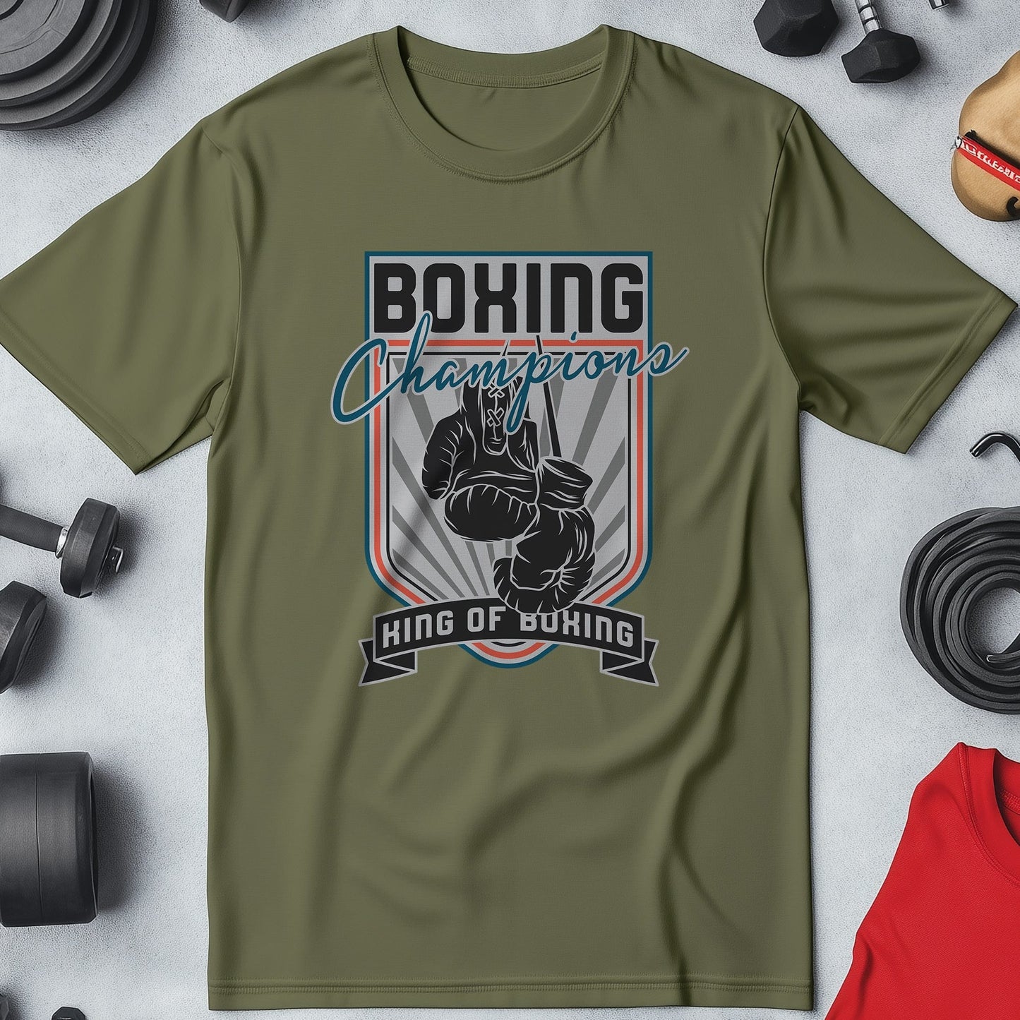 Boxing Gloves Champion T-Shirt -