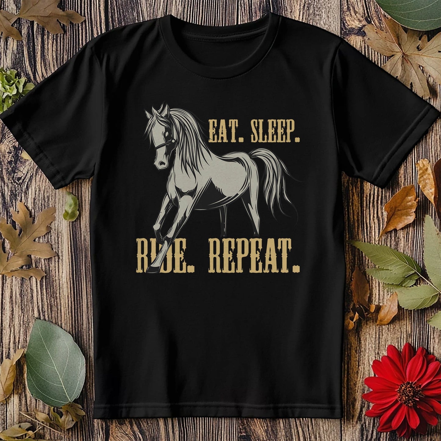 Eat Sleep Ride Repeat T-Shirt