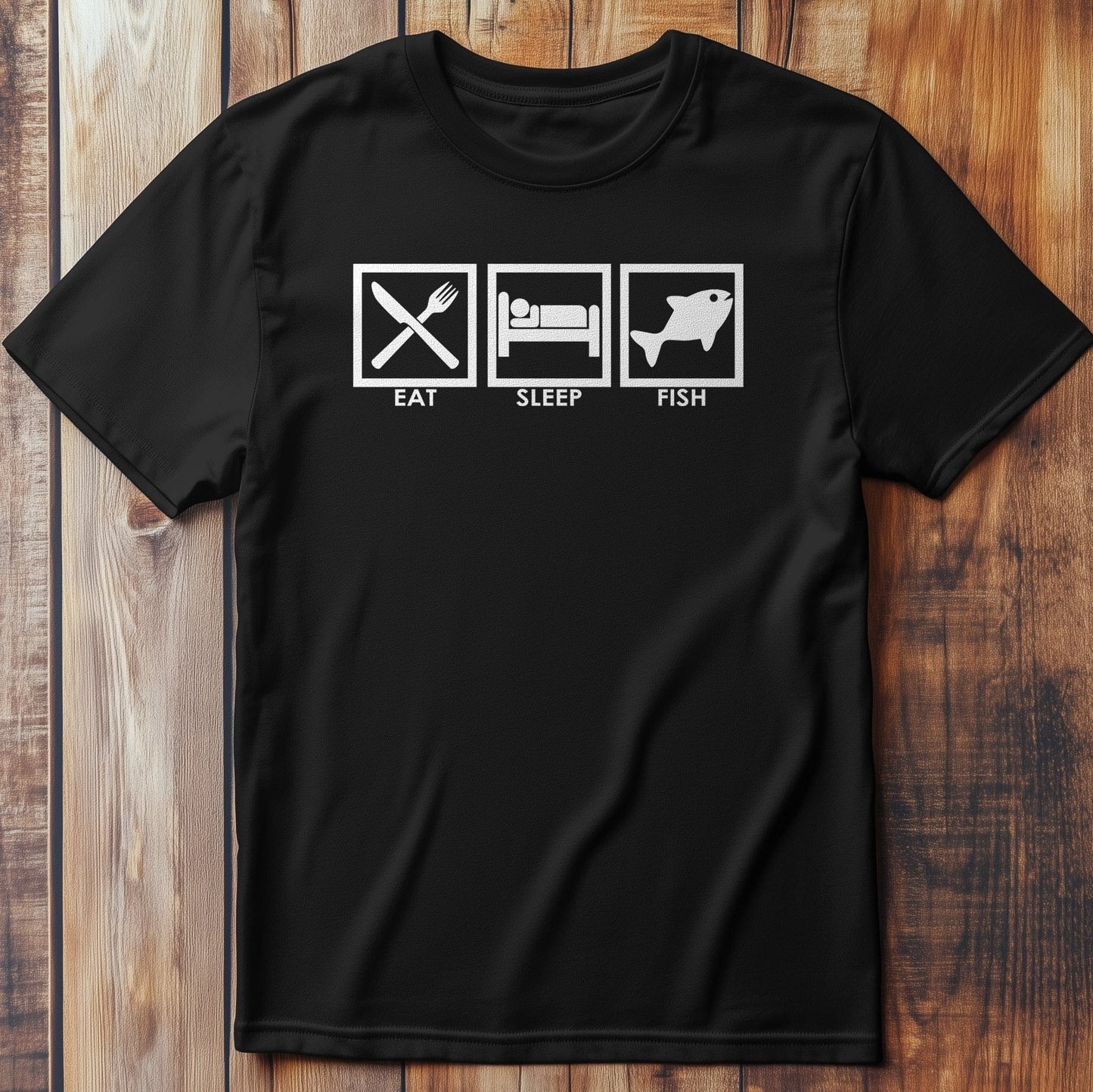 Eat, Sleep, Go Fishing T-Shirt