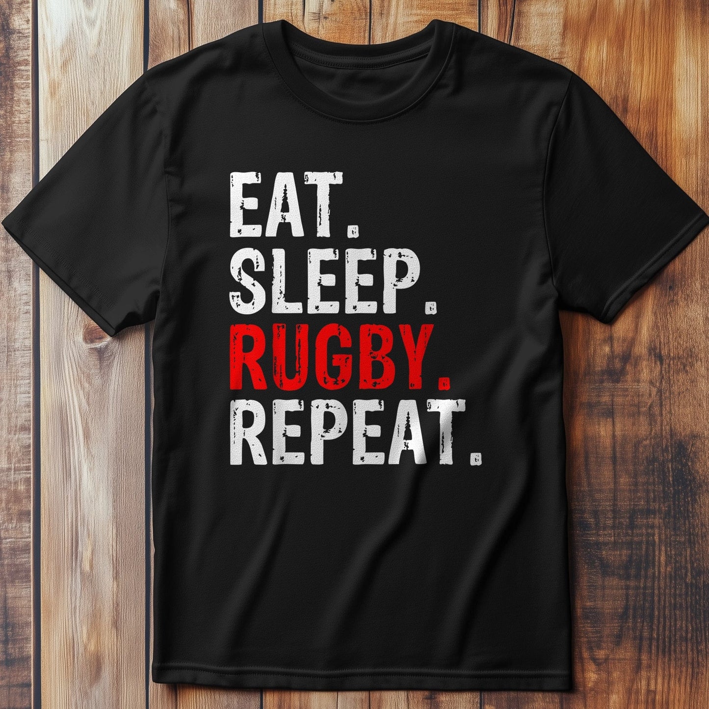 Eat Sleep Rugby Repeat T-Shirt - The