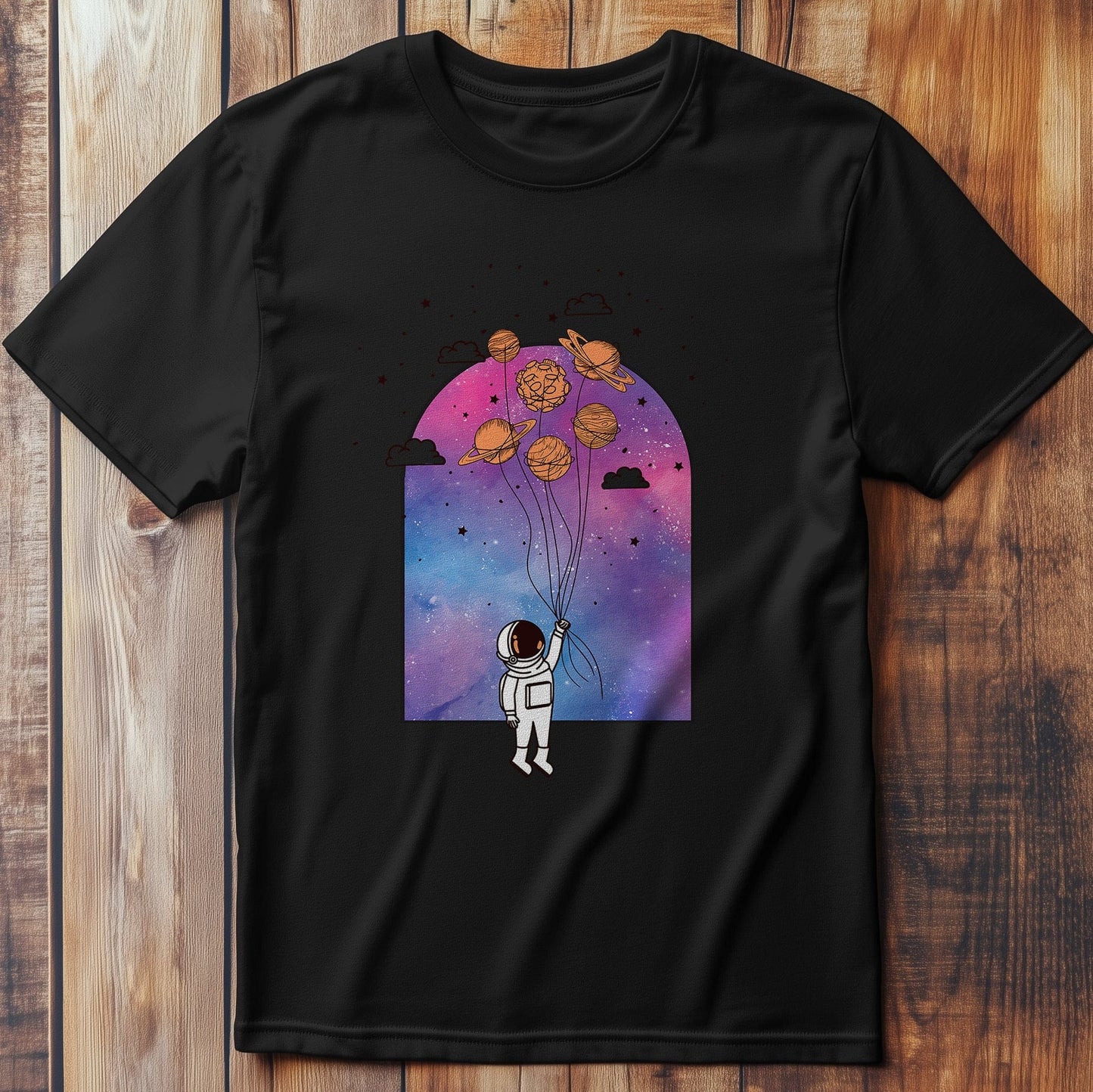 04 – Space Balloon Adventure T-shirt