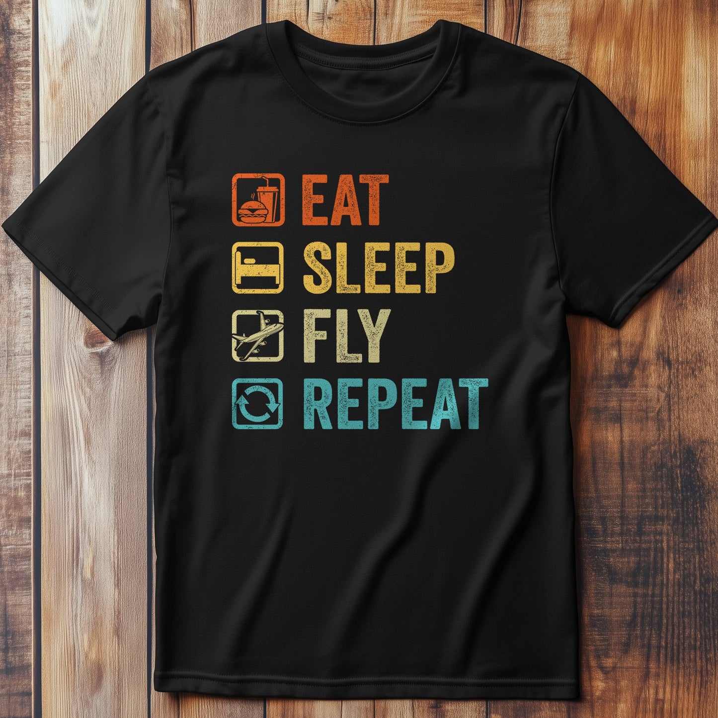 Eat Sleep Fly T-Shirt