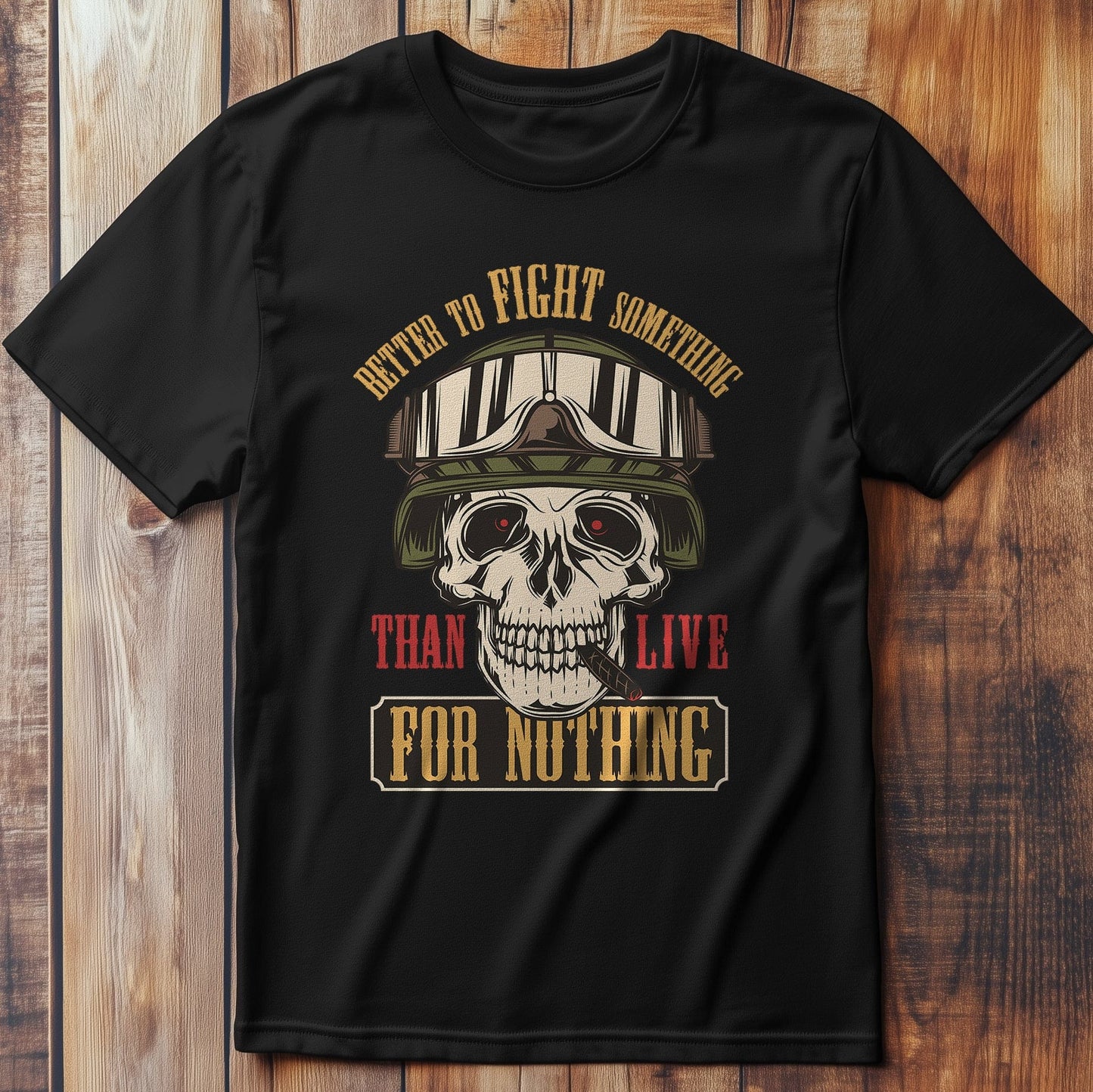 17-Warriors_13 Skull T-Shirt