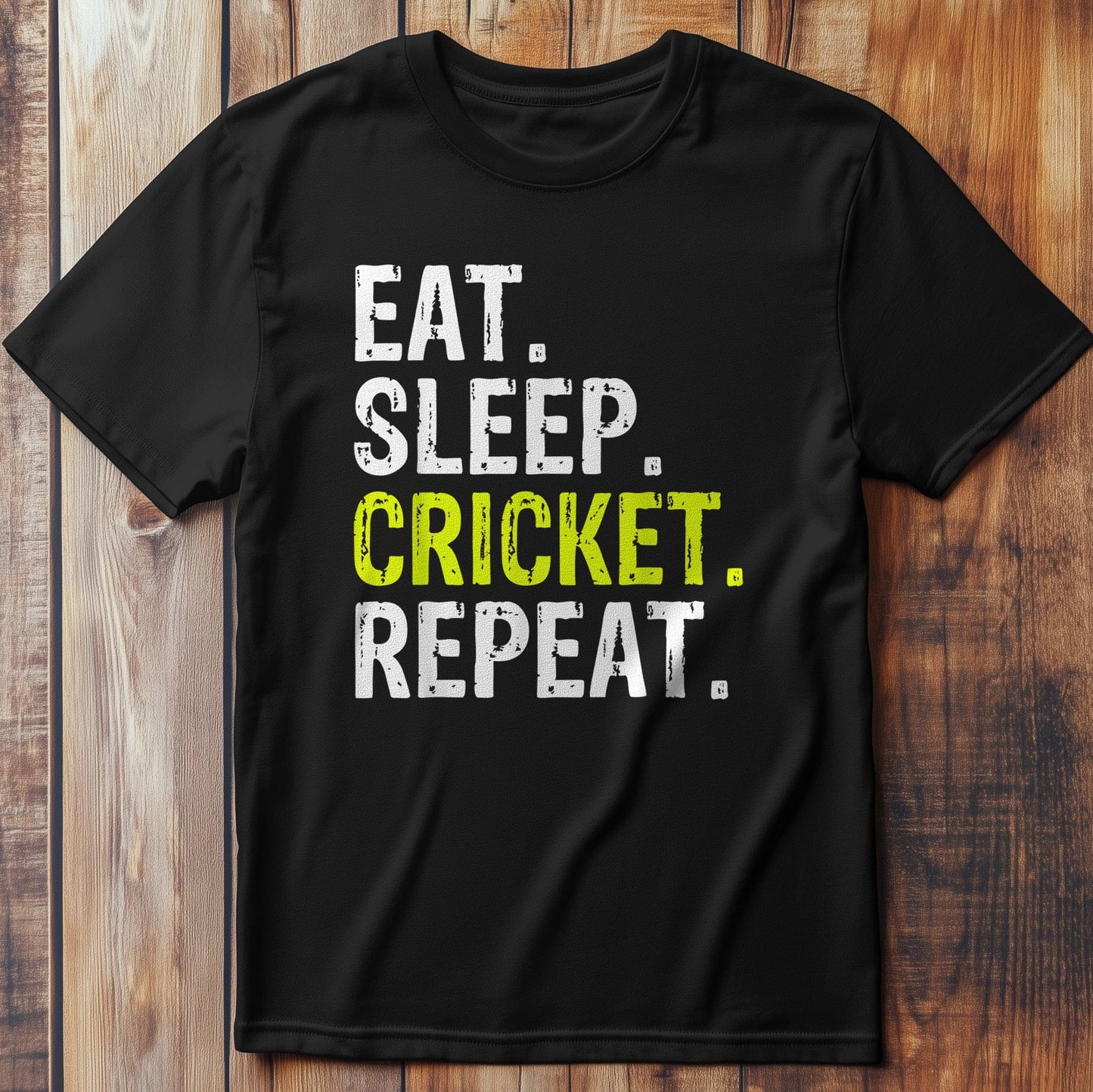 Eat Sleep Cricket Repeat T-shirt