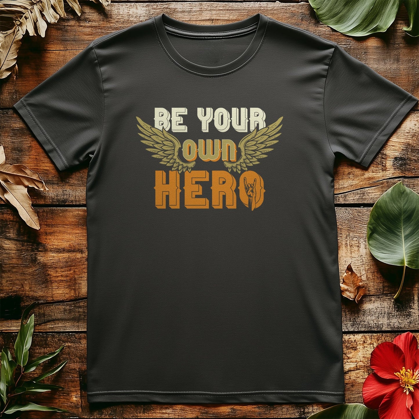 0418.Be your own hero T-Shirt