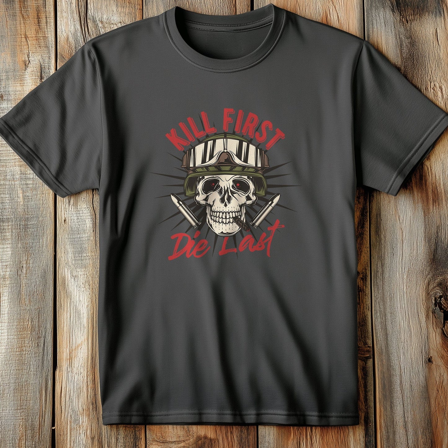 17 Warriors 12 Skull T-shirt