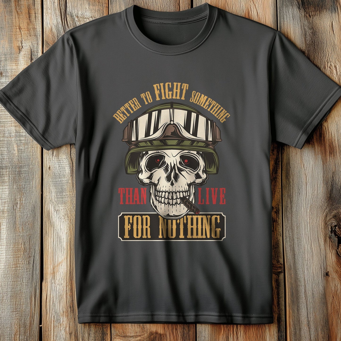 17-Warriors_13 Skull T-Shirt