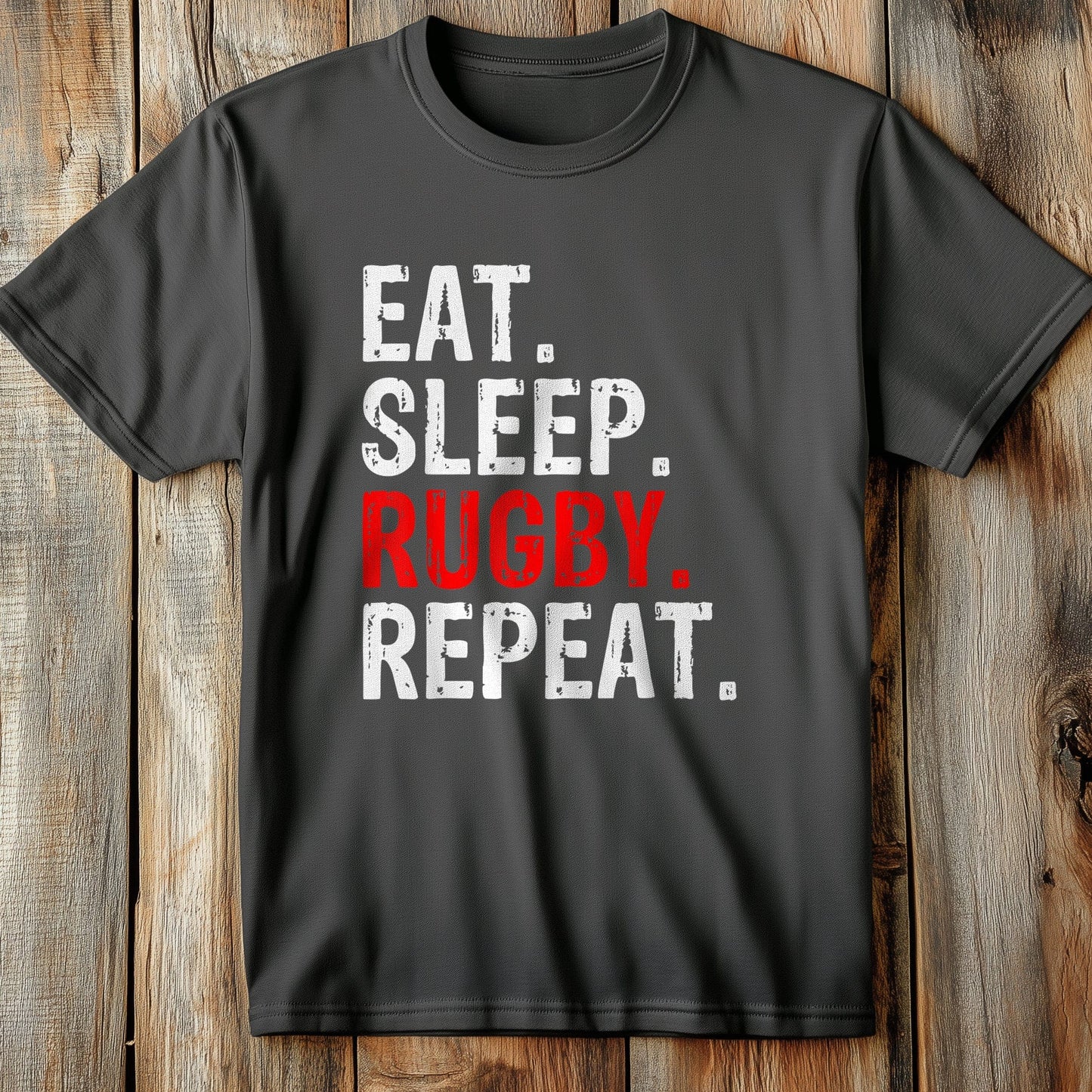 Eat Sleep Rugby Repeat T-Shirt - The