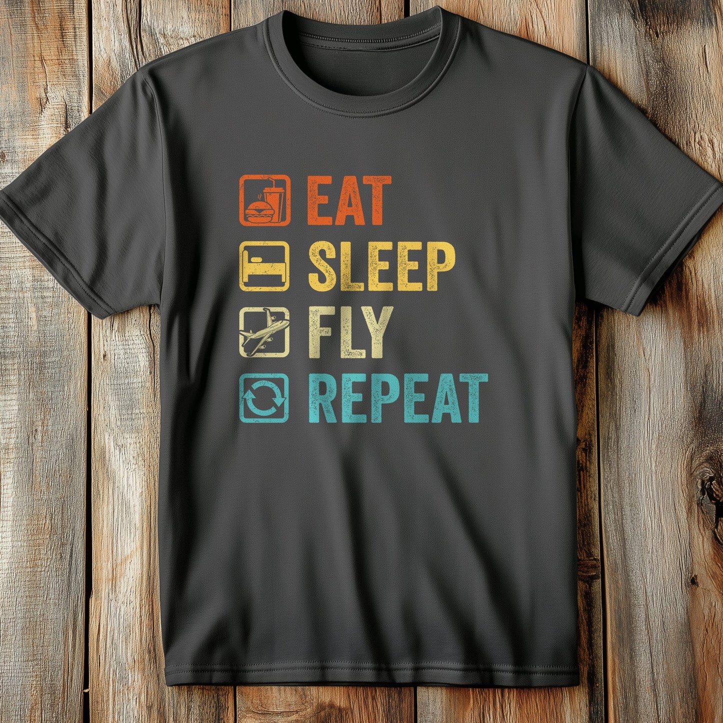 Eat Sleep Fly T-Shirt