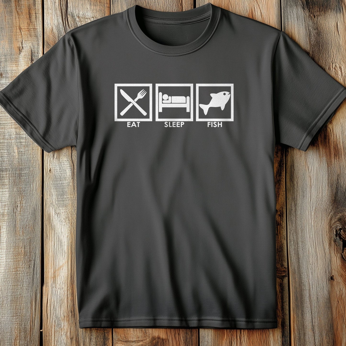 Eat, Sleep, Go Fishing T-Shirt
