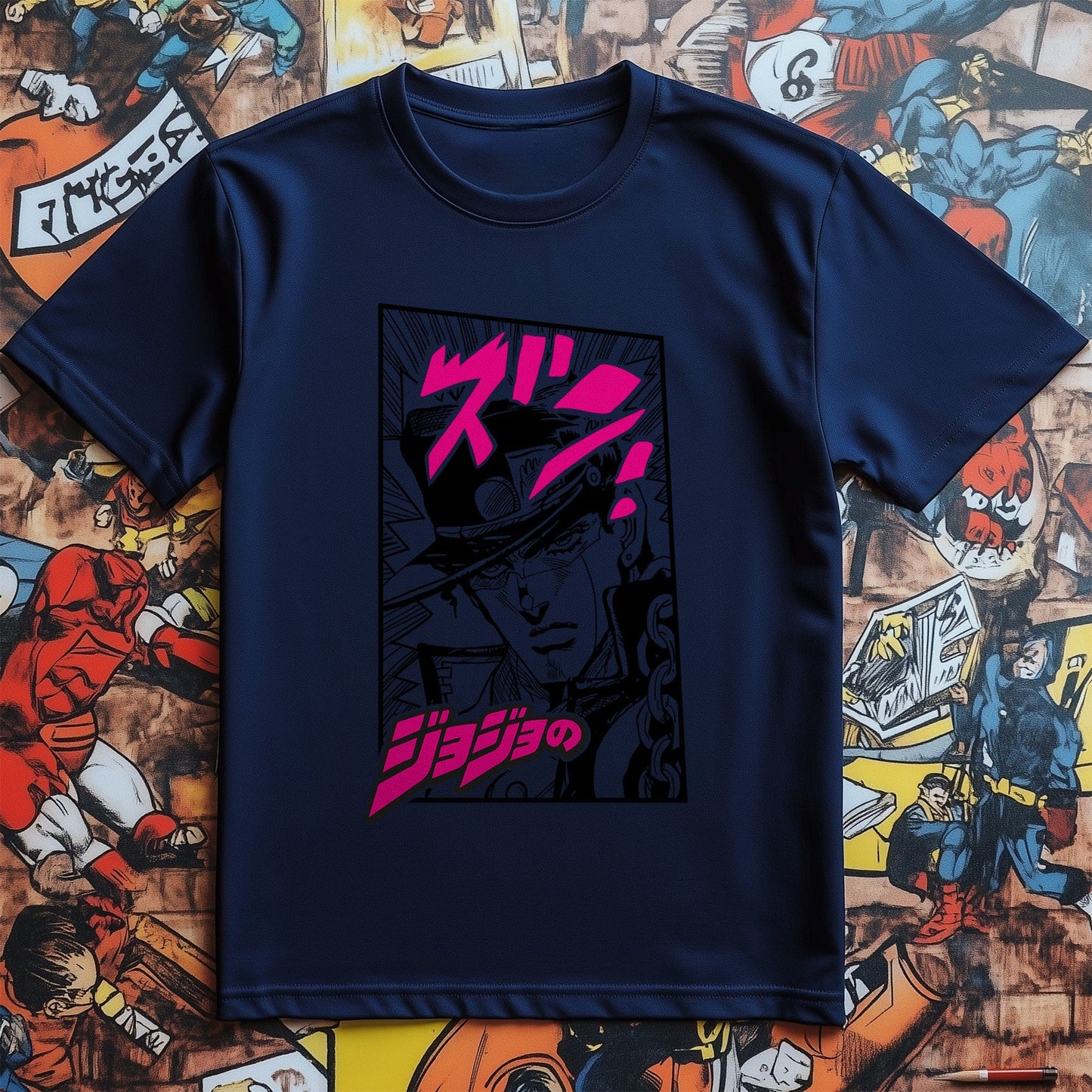 Jojo Anime Poster T-shirt