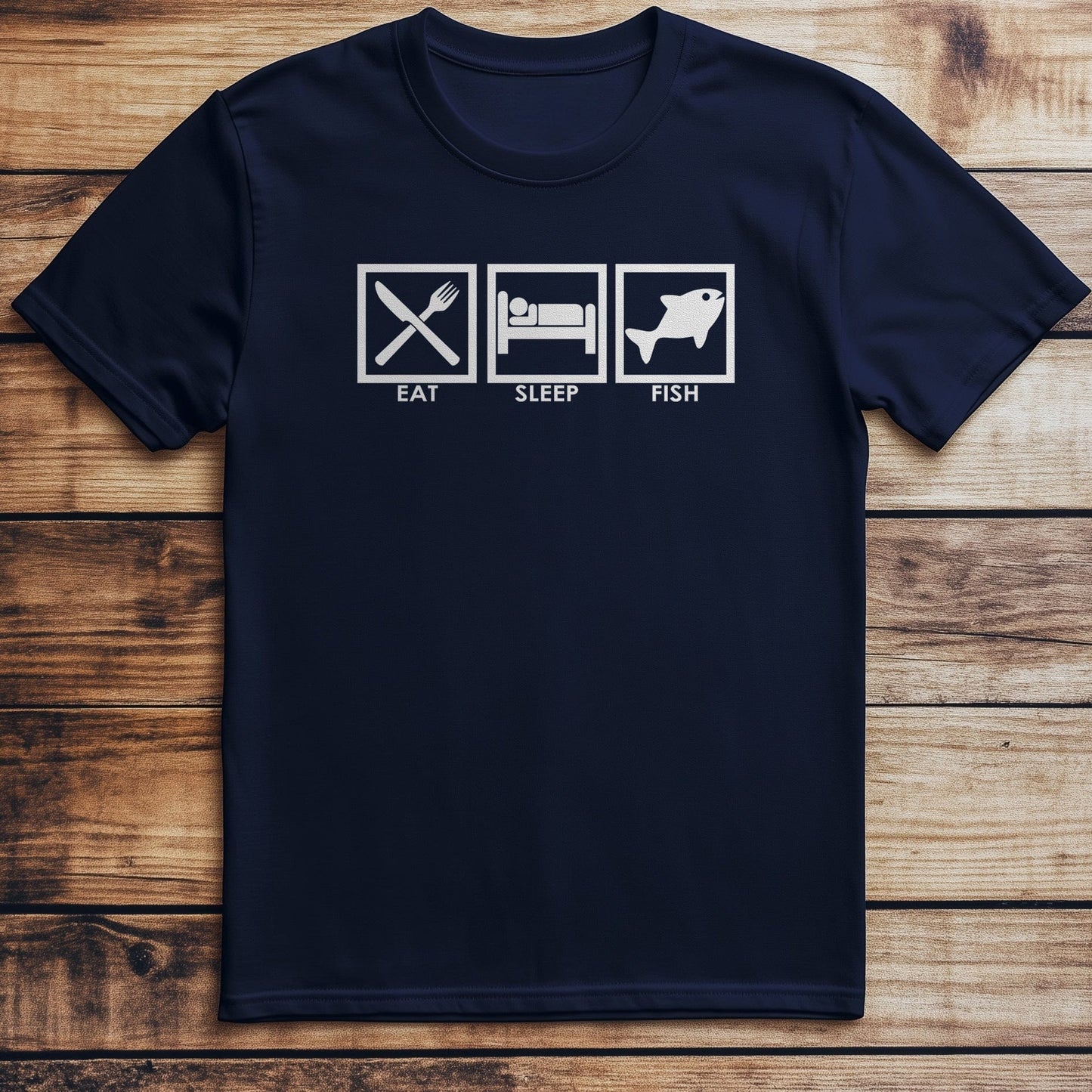 Eat, Sleep, Go Fishing T-Shirt