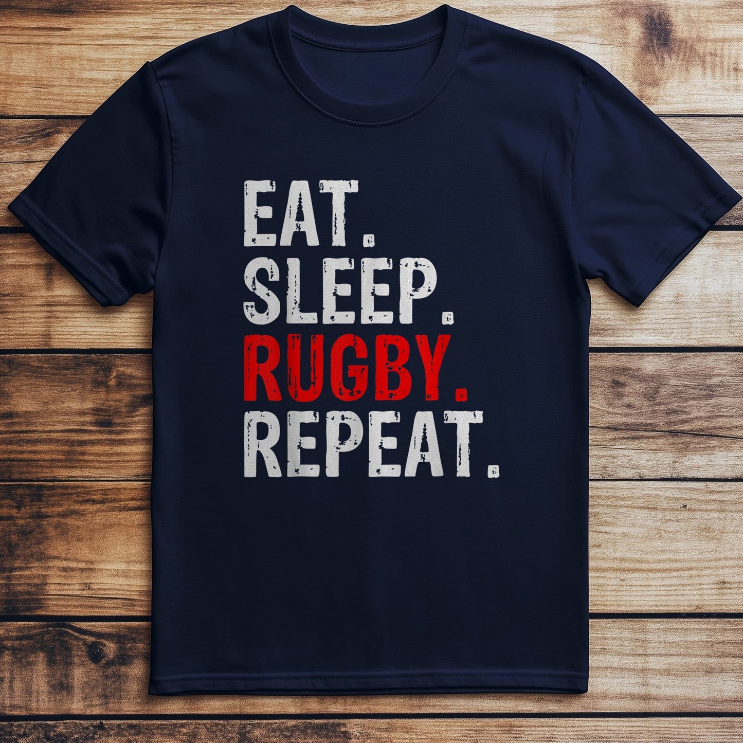 Eat Sleep Rugby Repeat T-Shirt - The