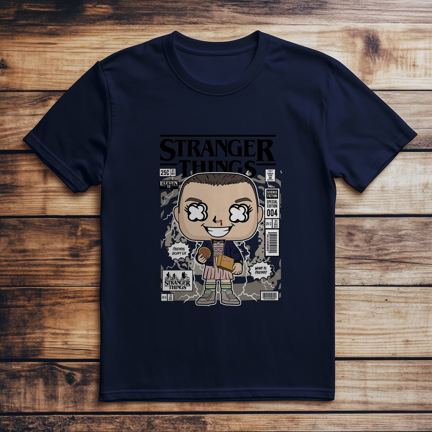 Eleven with Eggos T-Shirt