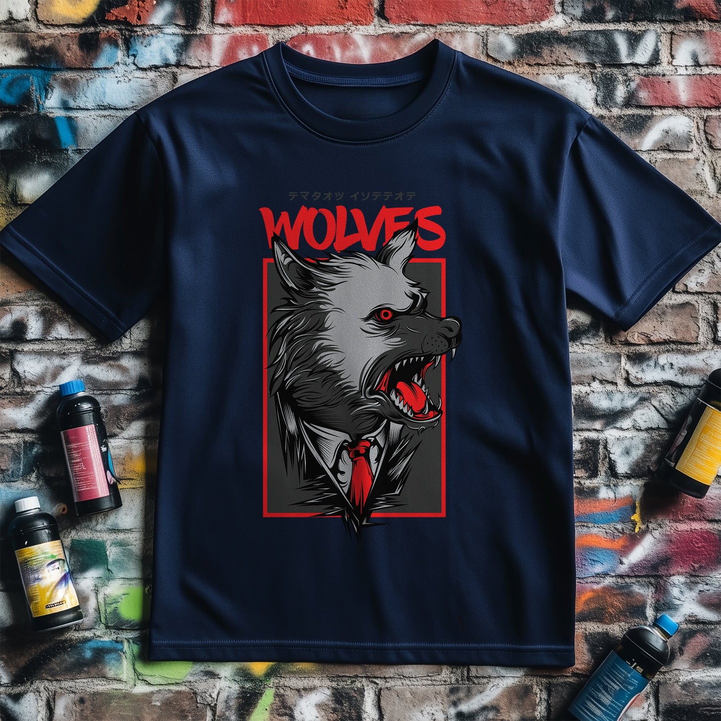 Wolves Poster T-Shirt