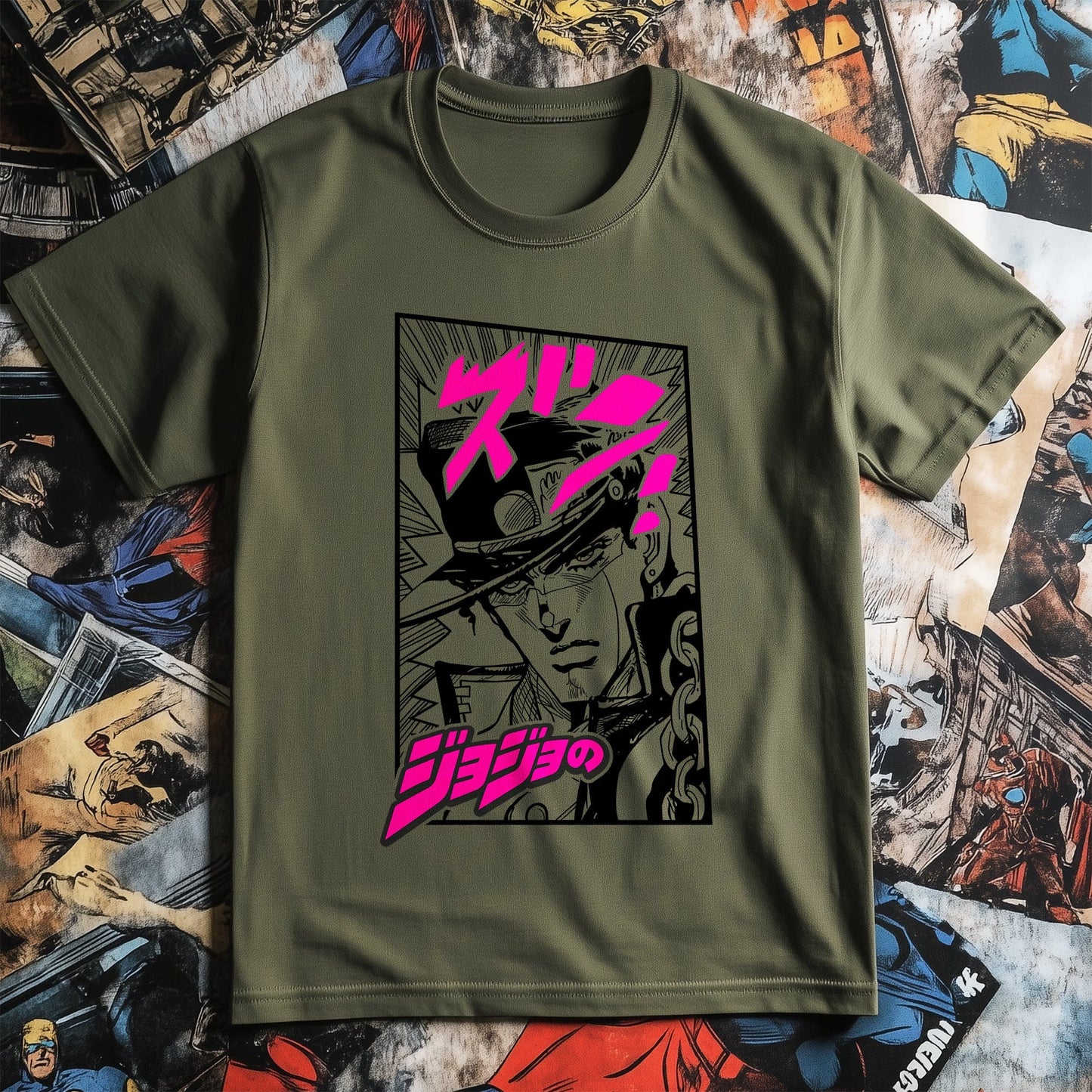 Jojo Anime Poster T-shirt