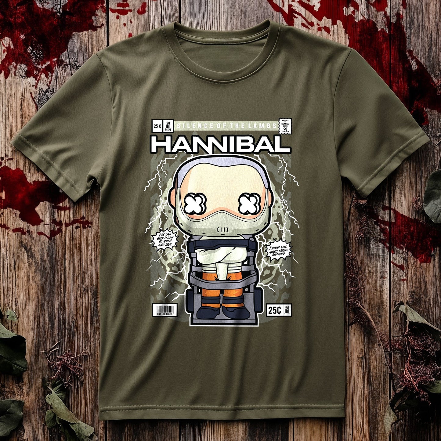 Hannibal Horror Poster T-shirt