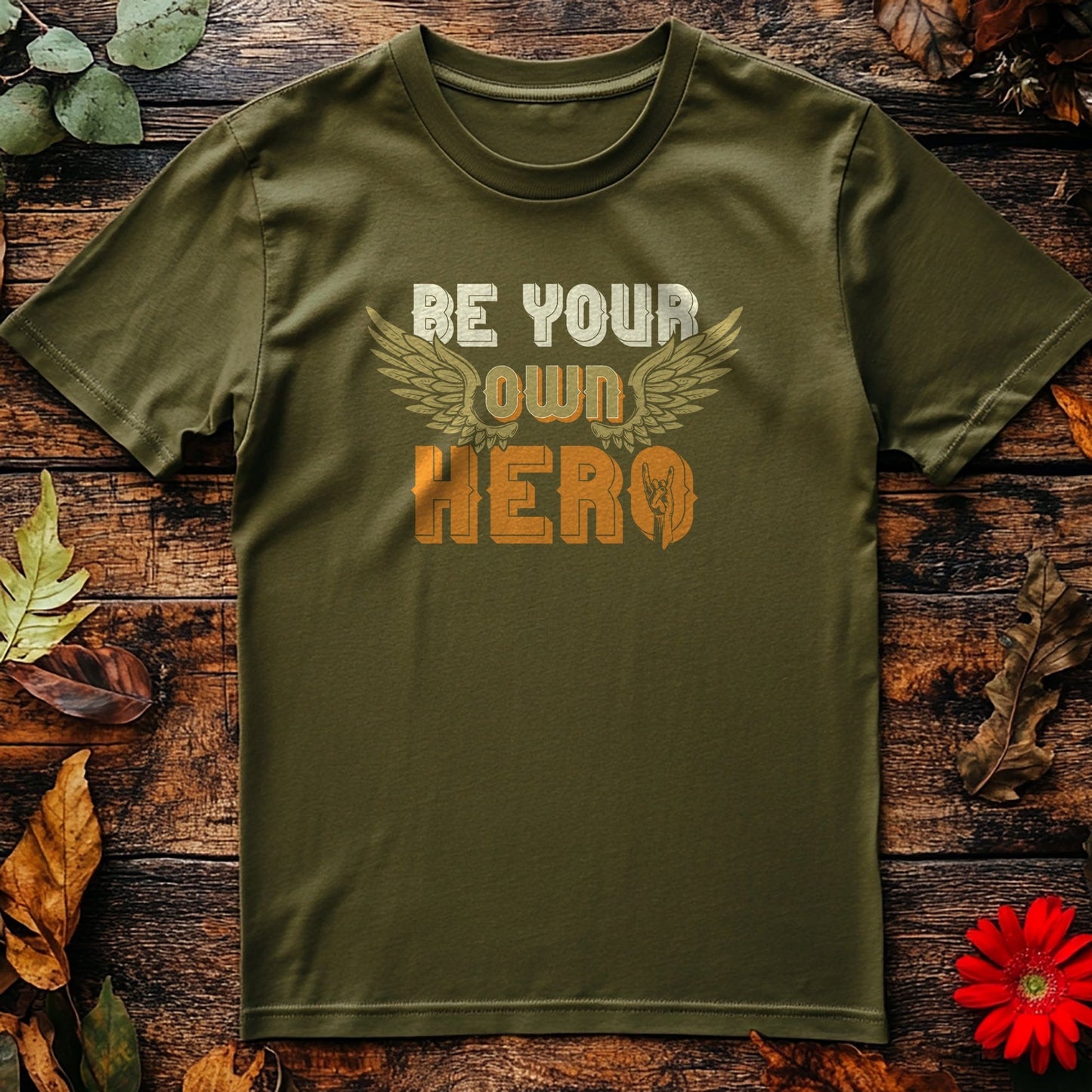 0418.Be your own hero T-Shirt