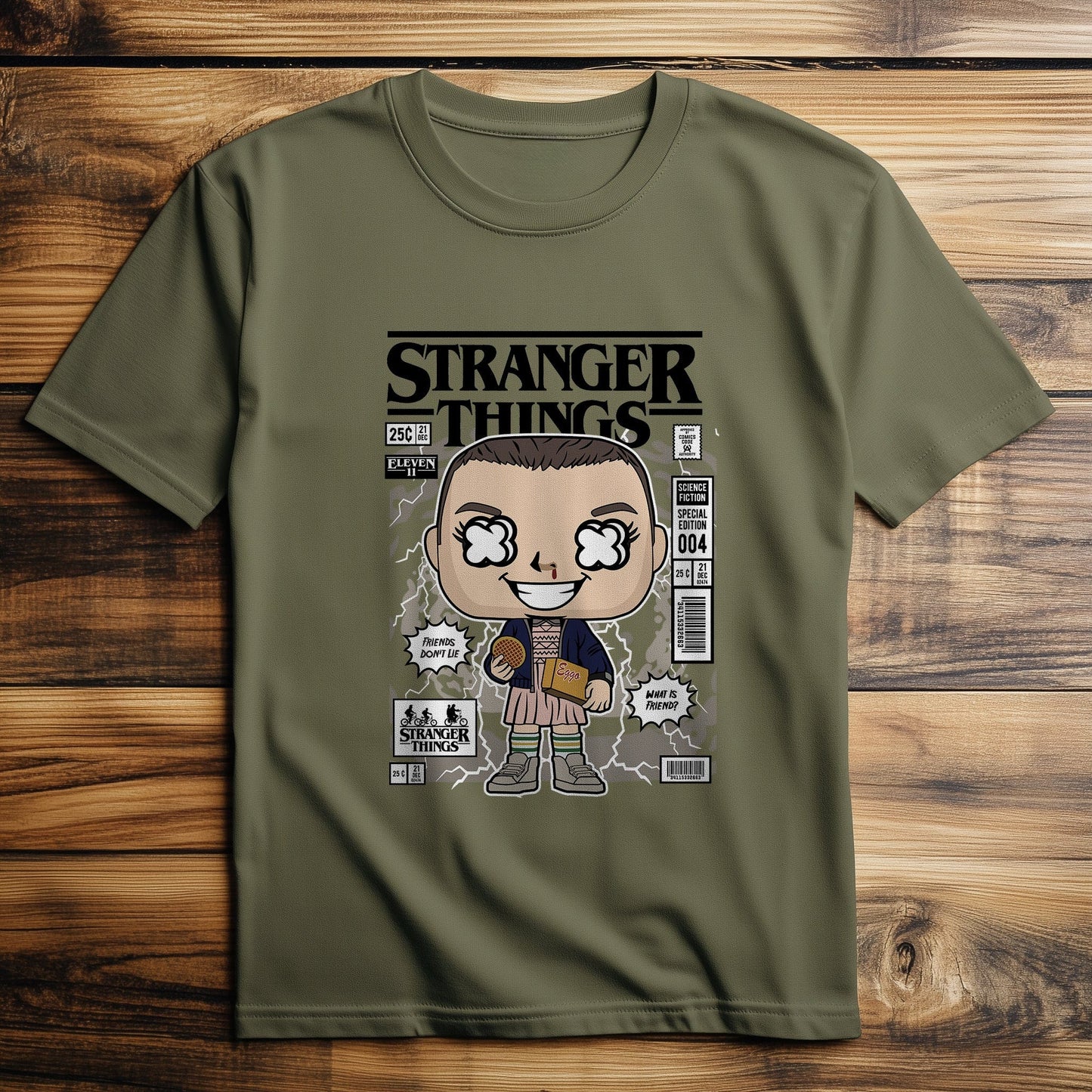 Eleven with Eggos T-Shirt