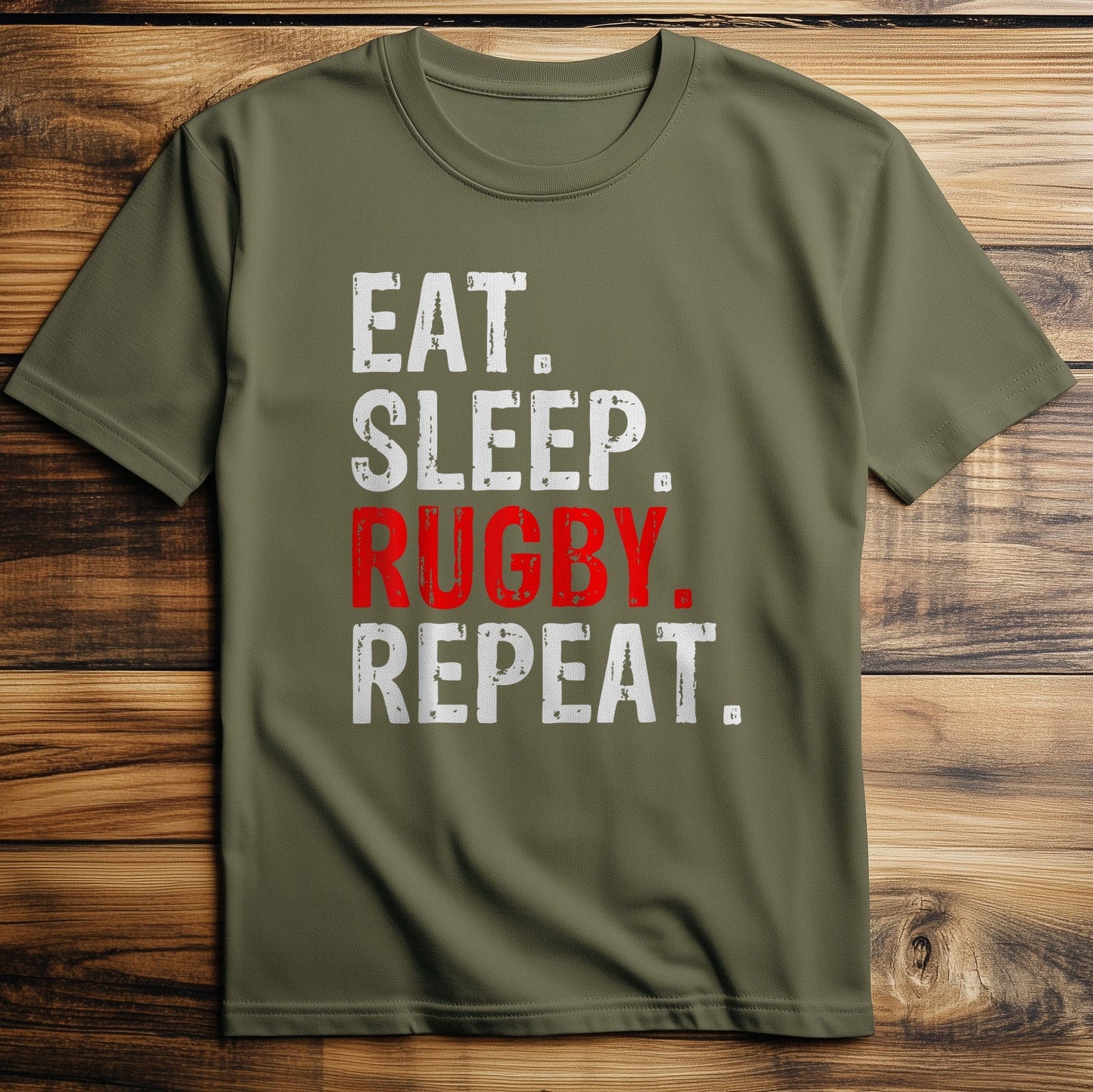 Eat Sleep Rugby Repeat T-Shirt - The