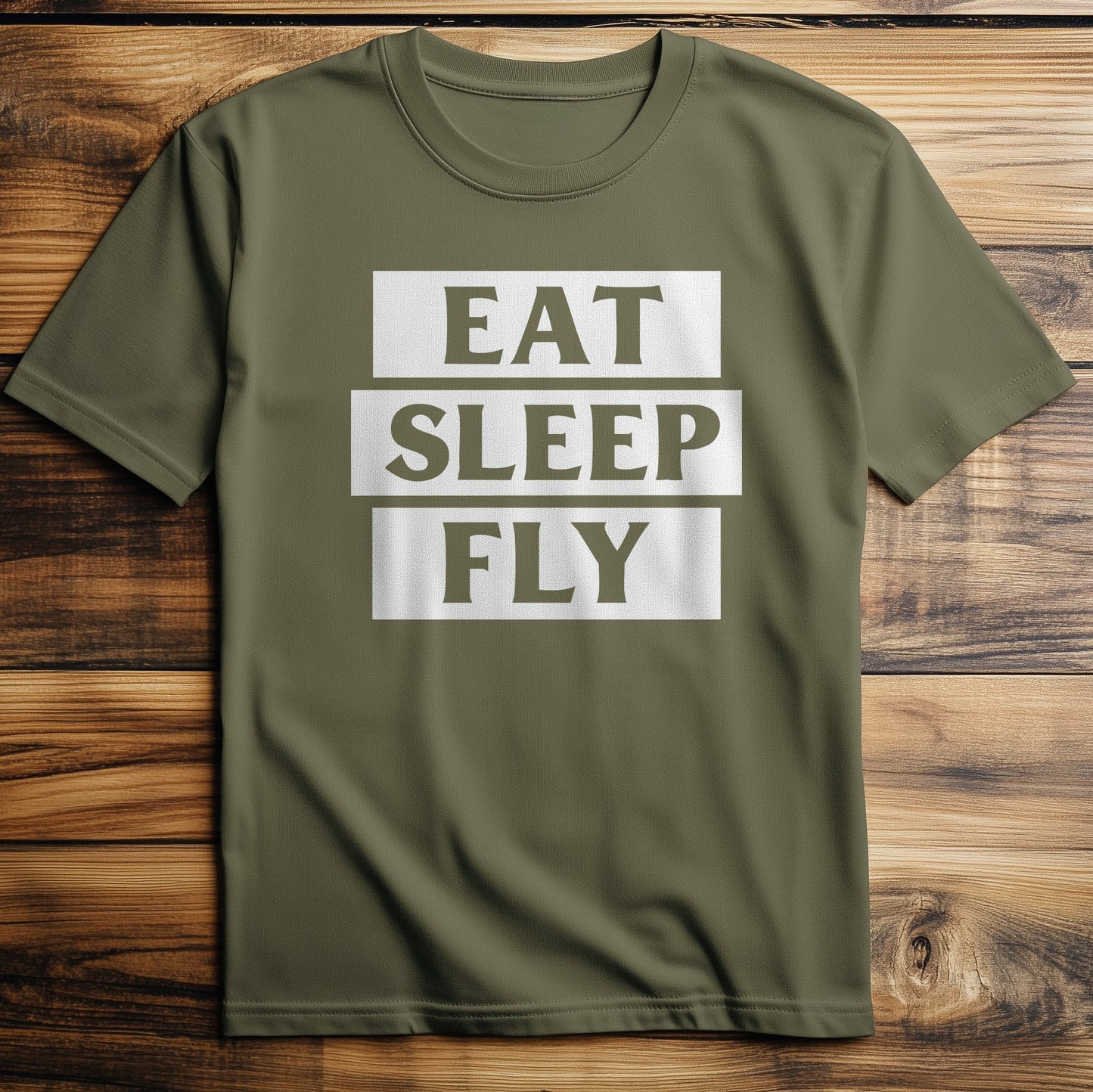 Eat Sleep Fly T-Shirt Style001