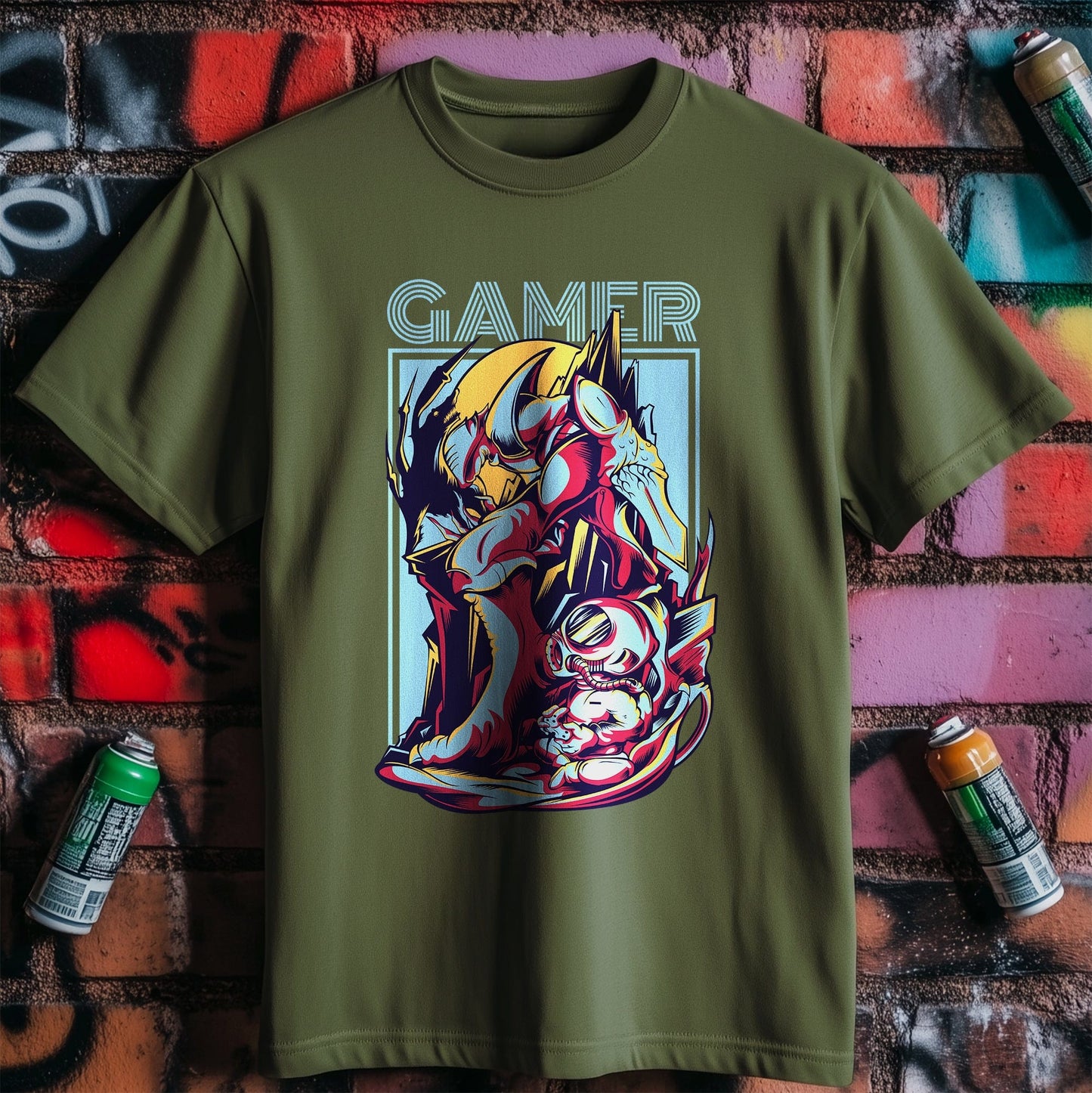 Gamer Poster T-Shirt - Level Up Your