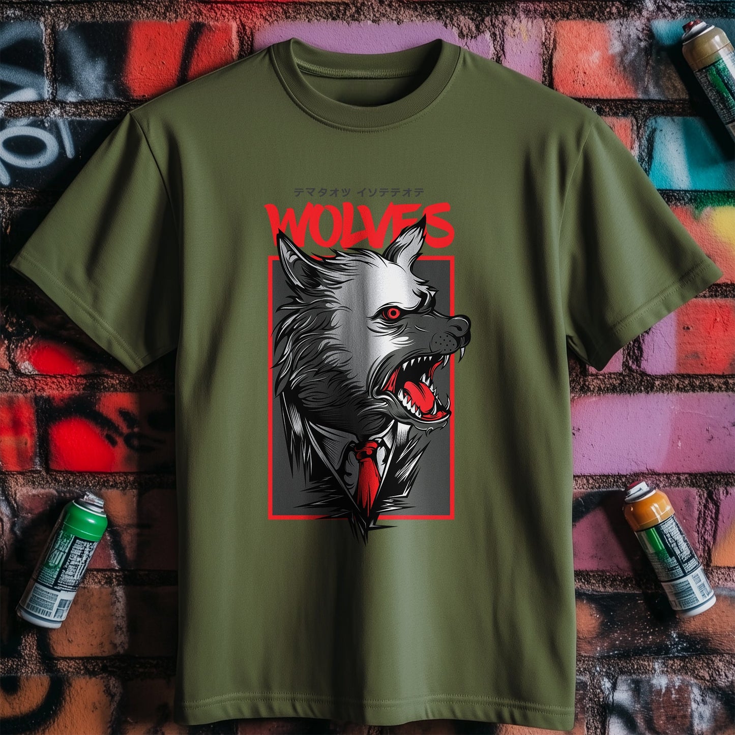 Wolves Poster T-Shirt