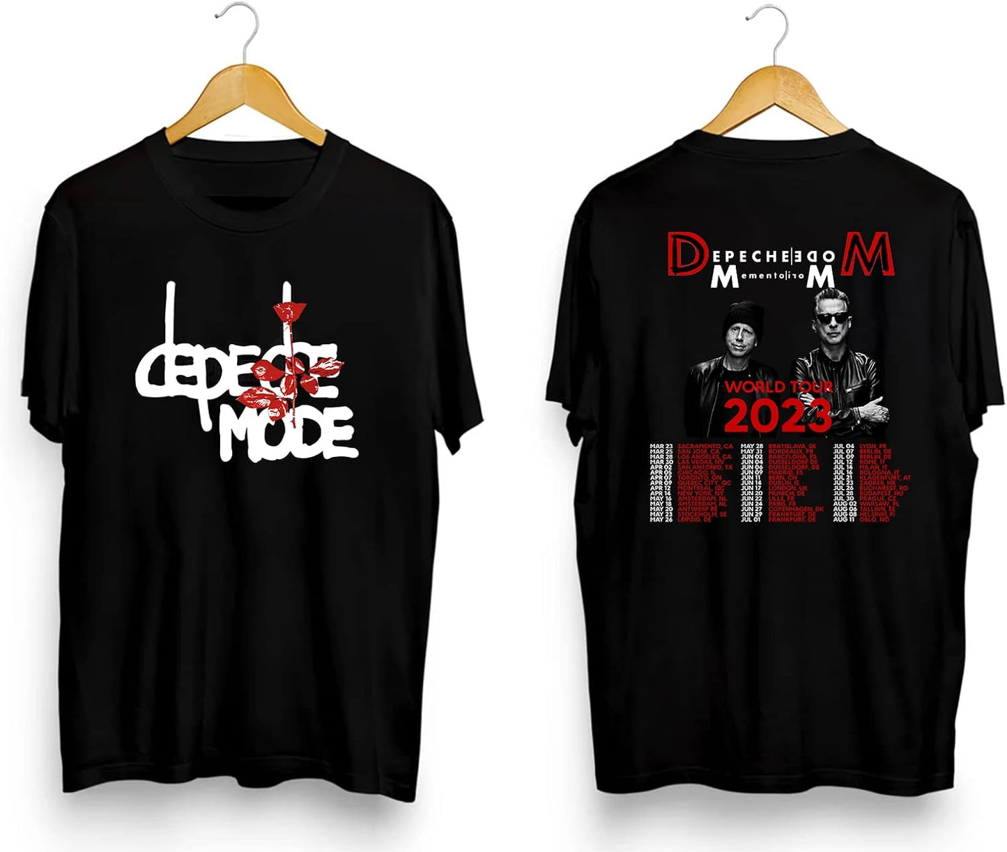 Depeche Mode Violator Tour 2023 T-Shirt, 2023 Depeche Mode Memento Mori World Tour 2023 Shirt