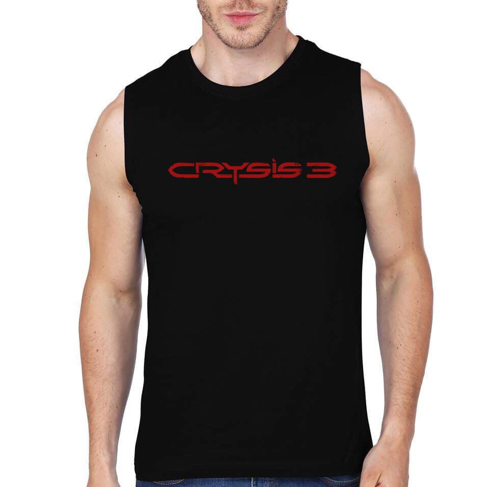 Crysis 3 Black Sleeveless T-Shirt
