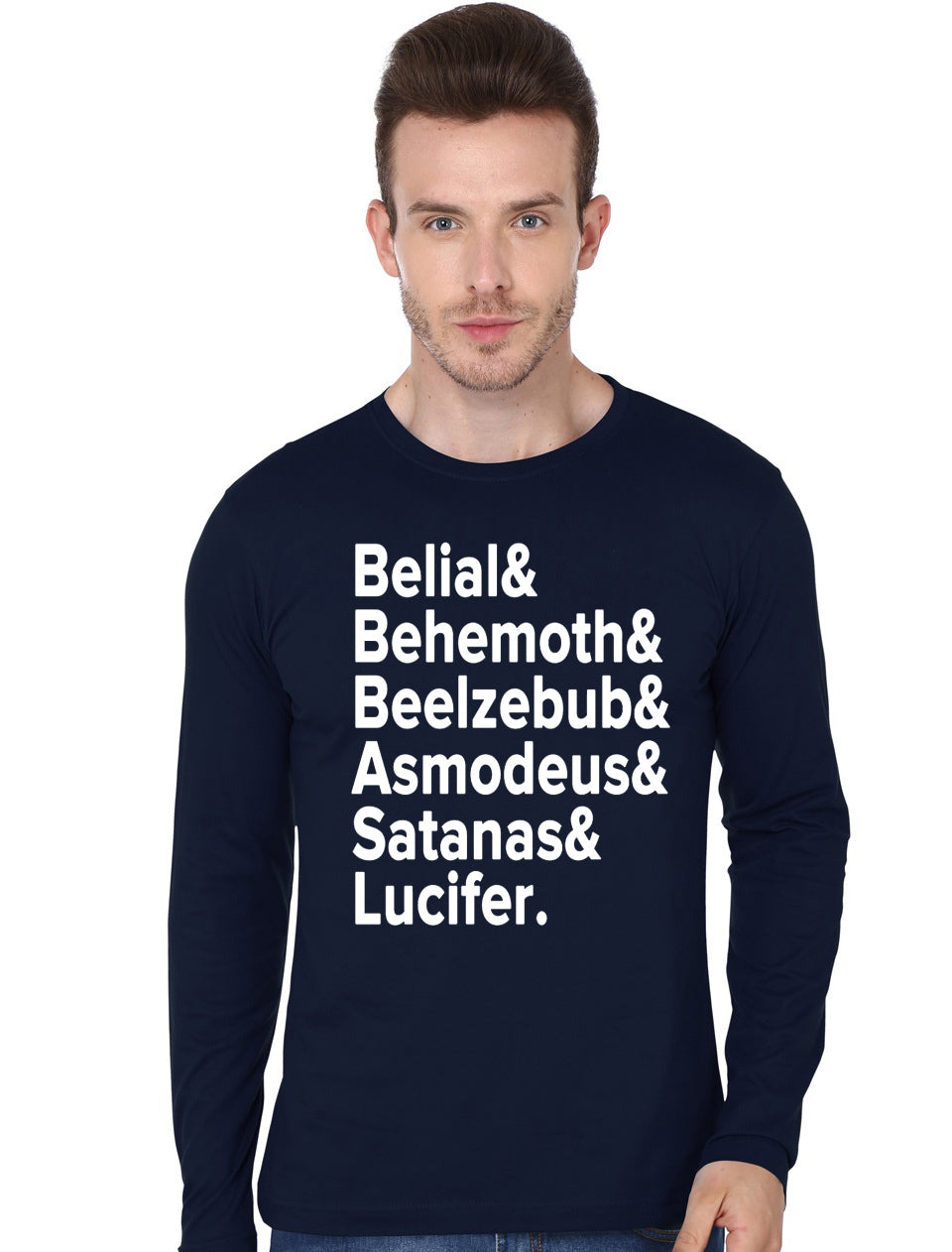 Ghost – Belial Behemoth Beelzebub Asmodeus Satanas Lucifer Full Sleeve T-Shirt