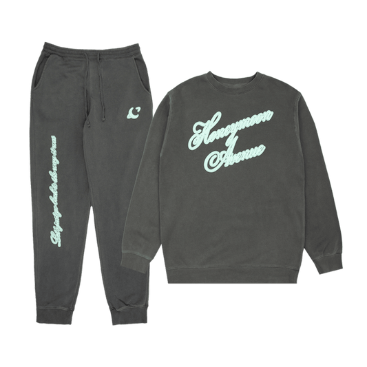 Ariana Merch Yours Truly 10Th Anniversary Honeymoon Avenue Sweatshirts And Sweatpants Set