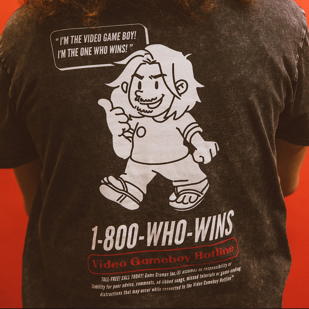 Gamegrumps Merch Game Grumps Videogame Boy Hotline T-Shirt Gifts For Fans