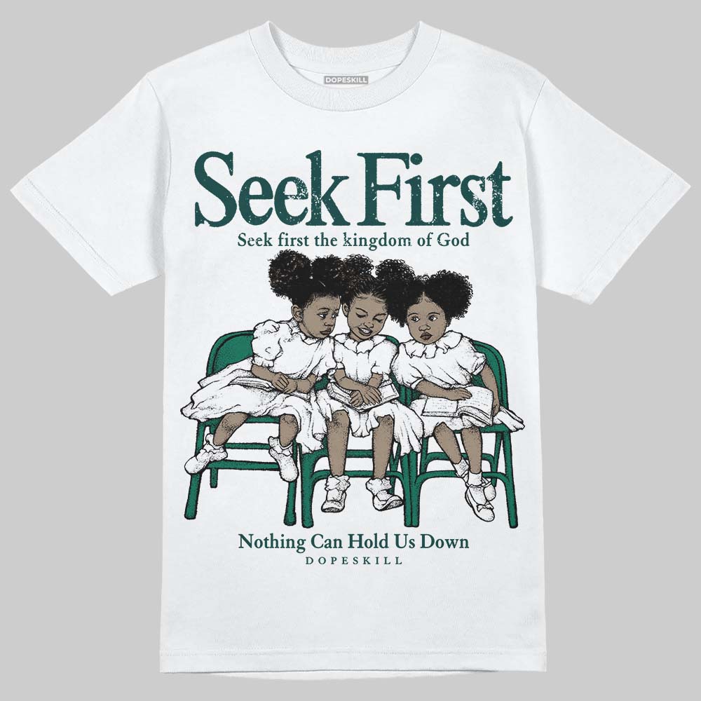 Oxidized Green 4s DopeSkill T-Shirt New Seek First Graphic
