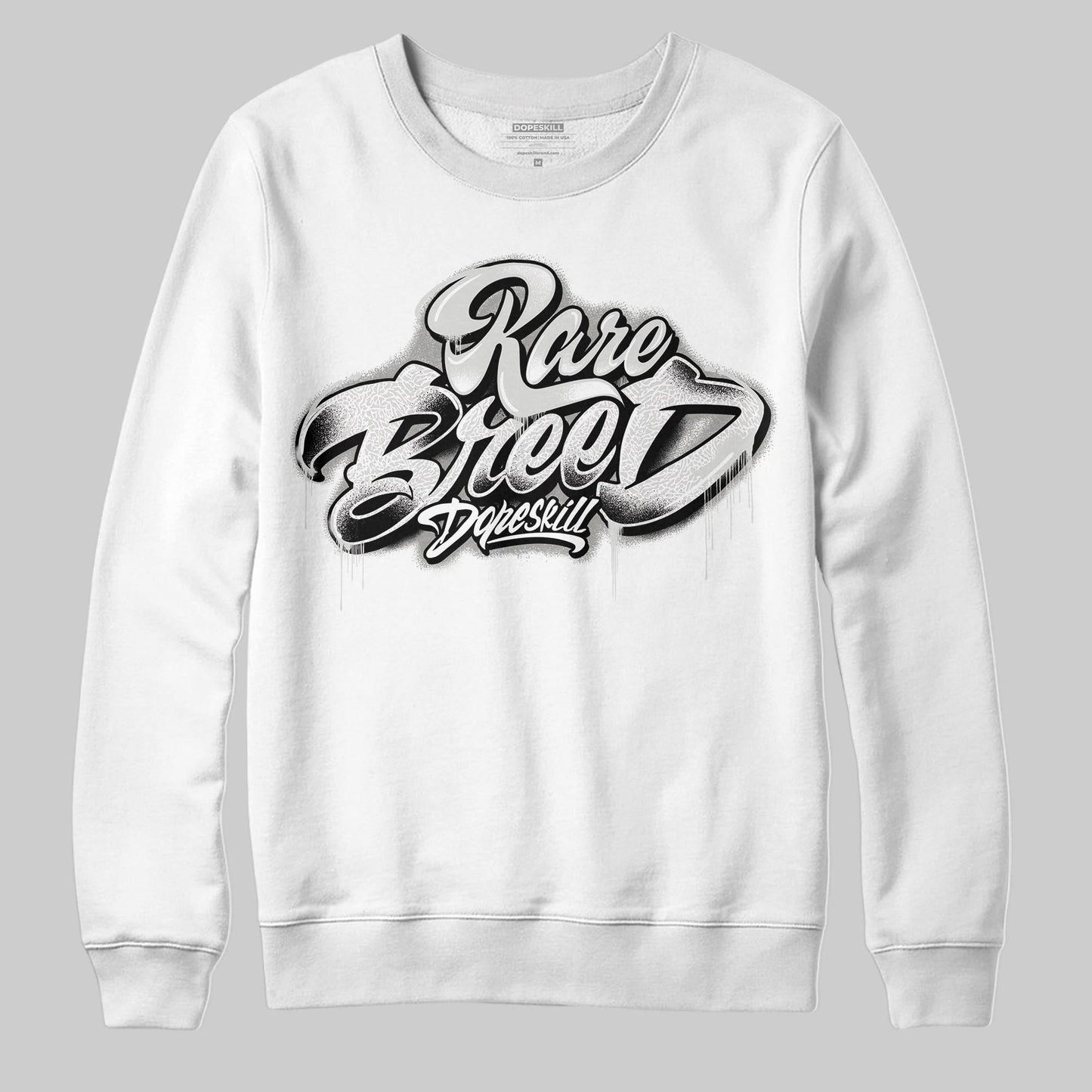 Pure Money 3s DopeSkill Sweatshirt Rare Breed Type Graphic