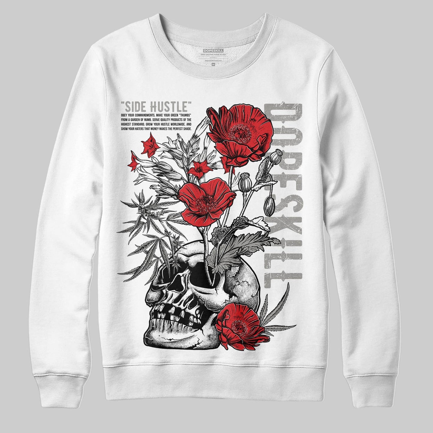Pure Money 3s DopeSkill Sweatshirt Side Hustle Graphic