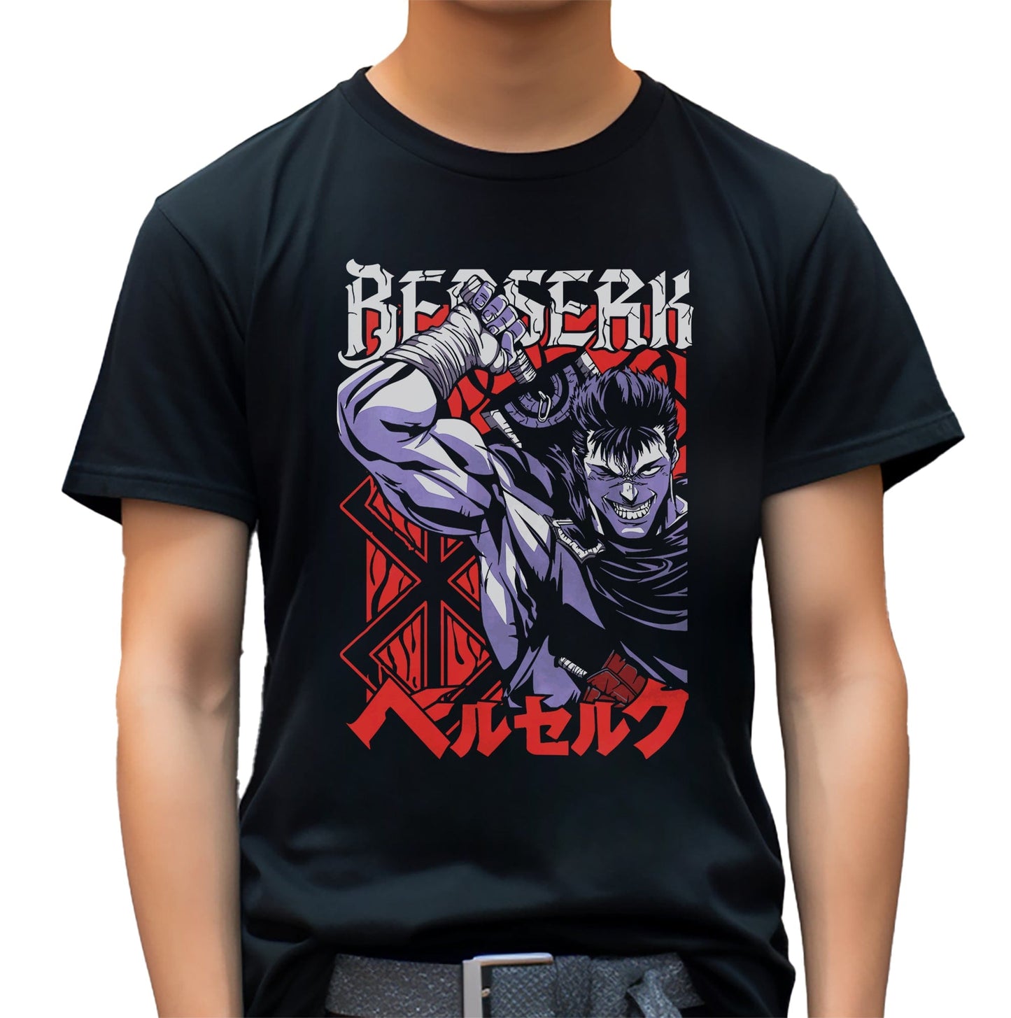 Berserk 1 Rage Poster T-shirt