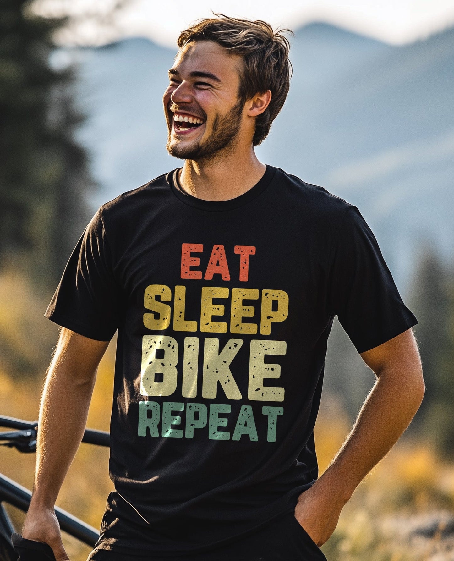 Eat Sleep Bike Repeat T-Shirt