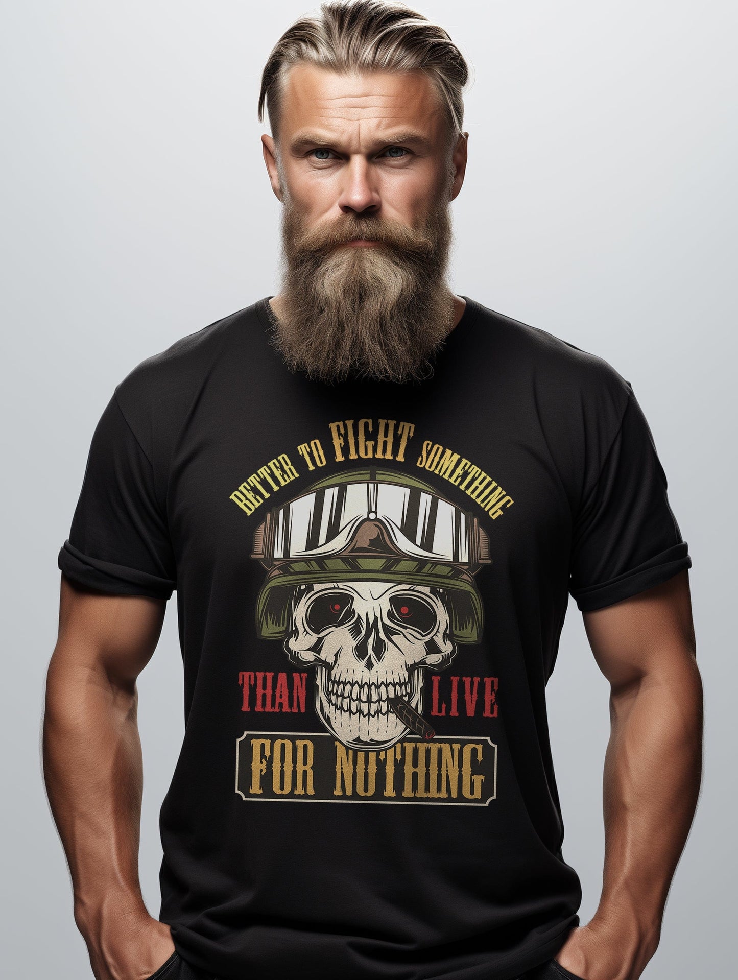 17-Warriors_13 Skull T-Shirt