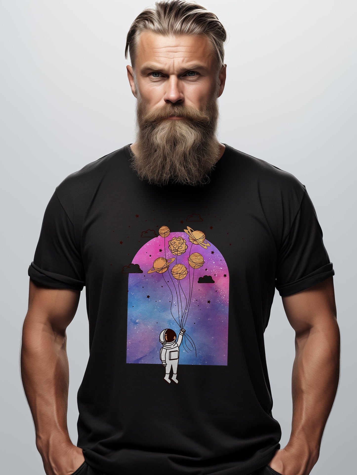 04 – Space Balloon Adventure T-shirt