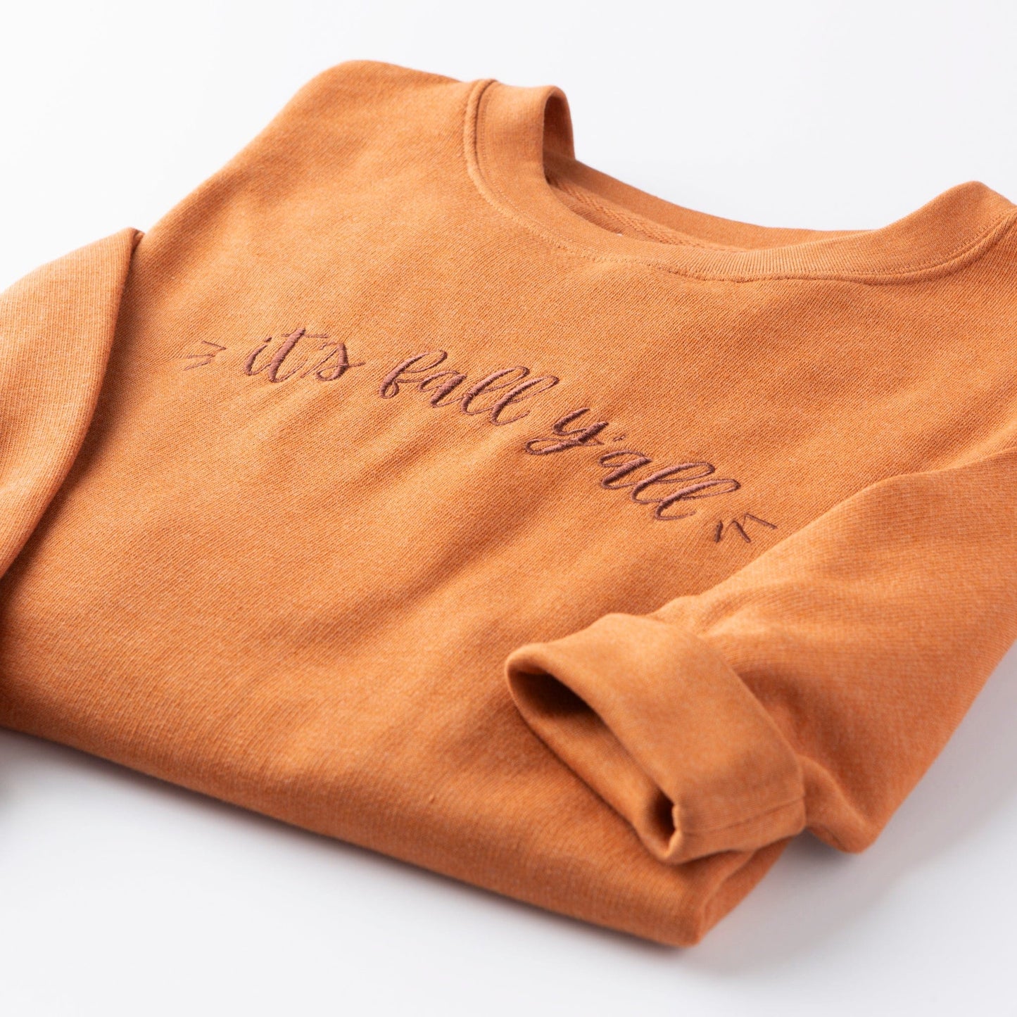 Embroidered It's Fall Y'all Sweatshirt